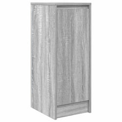 vidaXL Sideboard Grey Sonoma 29.5x34x76 cm Engineered Wood storage cabinet
