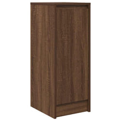 vidaXL Sideboard Brown Oak 29.5x34x76 cm Engineered Wood storage cabinet