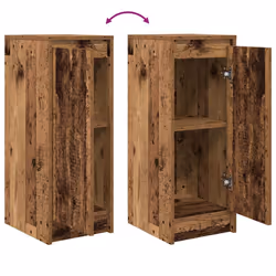 vidaXL Sideboard Old Wood 29.5x34x76 cm Engineered Wood storage cabinet - Additional view 8