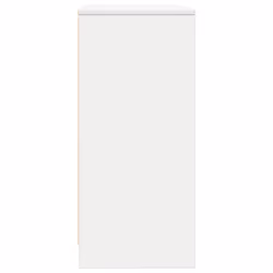 vidaXL Sideboard White 57x34x76 cm Engineered Wood storage cabinet - Additional view 6