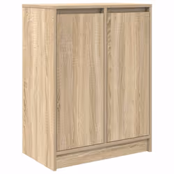vidaXL Sideboard Sonoma Oak 57x34x76 cm Engineered Wood storage cabinet