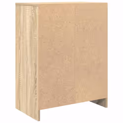 vidaXL Sideboard Sonoma Oak 57x34x76 cm Engineered Wood storage cabinet - Additional view 7