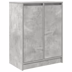 vidaXL Sideboard Concrete Grey 57x34x76 cm Engineered Wood storage cabinet
