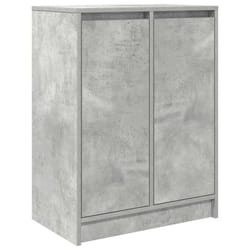 vidaXL Sideboard Concrete Grey 57x34x76 cm Engineered Wood storage cabinet