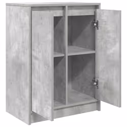 vidaXL Sideboard Concrete Grey 57x34x76 cm Engineered Wood storage cabinet - Additional view 4