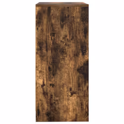 vidaXL Sideboard Smoked Oak 57x34x76 cm Engineered Wood storage cabinet - Additional view 6