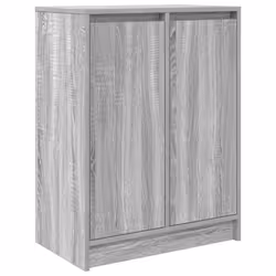 vidaXL Sideboard Grey Sonoma 57x34x76 cm Engineered Wood storage cabinet