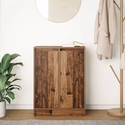 vidaXL Sideboard Old Wood 57x34x76 cm Engineered Wood storage cabinet