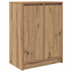 vidaXL Sideboard Artisan Oak 57x34x76 cm Engineered Wood storage cabinet