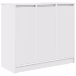 vidaXL Sideboard White 85x34x76 cm Engineered Wood storage cabinet