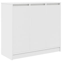 vidaXL Sideboard White 85x34x76 cm Engineered Wood storage cabinet