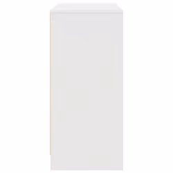 vidaXL Sideboard White 85x34x76 cm Engineered Wood storage cabinet - Additional view 6