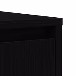 vidaXL Sideboard Black Oak 85x34x76 cm Engineered Wood storage cabinet - Additional view 10