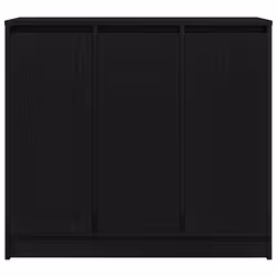 vidaXL Sideboard Black Oak 85x34x76 cm Engineered Wood storage cabinet - Additional view 5
