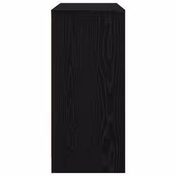 vidaXL Sideboard Black Oak 85x34x76 cm Engineered Wood storage cabinet - Additional view 6