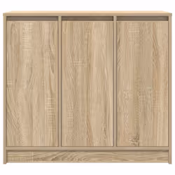 vidaXL Sideboard Sonoma Oak 85x34x76 cm Engineered Wood storage cabinet - Additional view 5