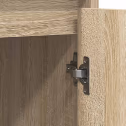 vidaXL Sideboard Sonoma Oak 85x34x76 cm Engineered Wood storage cabinet - Additional view 9