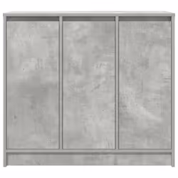 vidaXL Sideboard Concrete Grey 85x34x76 cm Engineered Wood storage cabinet - Additional view 5
