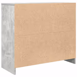 vidaXL Sideboard Concrete Grey 85x34x76 cm Engineered Wood storage cabinet - Additional view 7