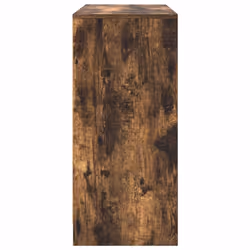vidaXL Sideboard Smoked Oak 85x34x76 cm Engineered Wood storage cabinet - Additional view 6
