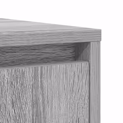 vidaXL Sideboard Grey Sonoma 85x34x76 cm Engineered Wood storage cabinet - Additional view 10