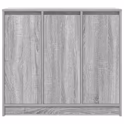 vidaXL Sideboard Grey Sonoma 85x34x76 cm Engineered Wood storage cabinet - Additional view 5