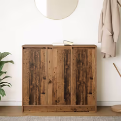 vidaXL Sideboard Old Wood 85x34x76 cm Engineered Wood storage cabinet