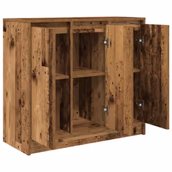 vidaXL Sideboard Old Wood 85x34x76 cm Engineered Wood storage cabinet - Additional view 4