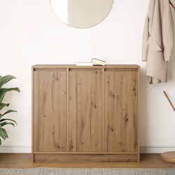 vidaXL Sideboard Artisan Oak 85x34x76 cm Engineered Wood storage cabinet - Additional view 2