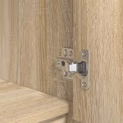 vidaXL Cabinet with Drawer Sonoma Oak 55.5x34x119.5 cm Engineered Wood - Additional view 10