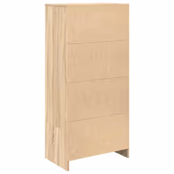 vidaXL Cabinet with Drawer Sonoma Oak 55.5x34x119.5 cm Engineered Wood - Additional view 7