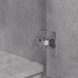 vidaXL Cabinet with Drawer Concrete Grey 55.5x34x119.5 cm Engineered Wood - Additional view 10
