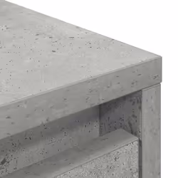 vidaXL Cabinet with Drawer Concrete Grey 55.5x34x119.5 cm Engineered Wood - Additional view 8