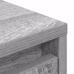vidaXL Cabinet with Drawer Grey Sonoma 55.5x34x119.5 cm Engineered Wood - Additional view 8