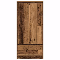 vidaXL Cabinet with Drawer Old Wood 55.5x34x119.5 cm Engineered Wood - Additional view 5