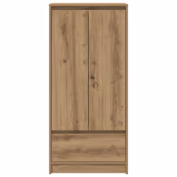 vidaXL Cabinet with Drawer Artisan Oak 55.5x34x119.5 cm Engineered Wood - Additional view 5