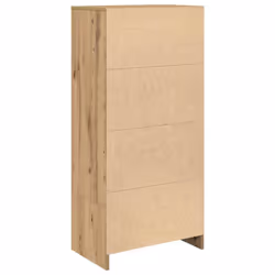 vidaXL Cabinet with Drawer Artisan Oak 55.5x34x119.5 cm Engineered Wood - Additional view 7