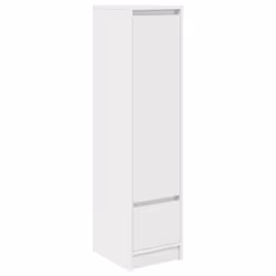vidaXL Highboard White 29.5x34x119.5 cm Engineered Wood cabinet side cabinet