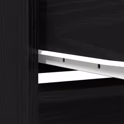 vidaXL Highboard Black Oak 29.5x34x119.5 cm Engineered Wood cabinet - Additional view 10