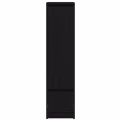 vidaXL Highboard Black Oak 29.5x34x119.5 cm Engineered Wood cabinet - Additional view 5