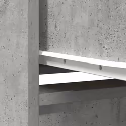 vidaXL Highboard Concrete Grey 29.5x34x119.5 cm Engineered Wood cabinet - Additional view 10