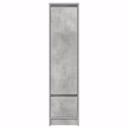 vidaXL Highboard Concrete Grey 29.5x34x119.5 cm Engineered Wood cabinet - Additional view 5