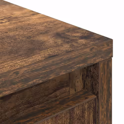 vidaXL Highboard Smoked Oak 29.5x34x119.5 cm Engineered Wood cabinet - Additional view 9