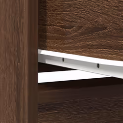 vidaXL Highboard Brown Oak 29.5x34x119.5 cm Engineered Wood cabinet - Additional view 10