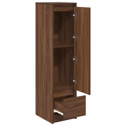 vidaXL Highboard Brown Oak 29.5x34x119.5 cm Engineered Wood cabinet - Additional view 4