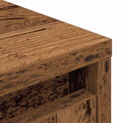 vidaXL Highboard Old Wood 29.5x34x119.5 cm Engineered Wood cabinet - Additional view 9