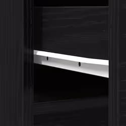 vidaXL Highboard Black Oak 37.5x35x180 cm Engineered Wood cabinet side cabinet - Additional view 9