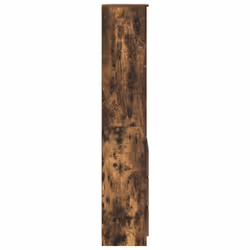 vidaXL Highboard Smoked Oak 37.5x35x180 cm Engineered Wood cabinet - Additional view 6