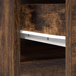 vidaXL Highboard Smoked Oak 37.5x35x180 cm Engineered Wood cabinet - Additional view 9