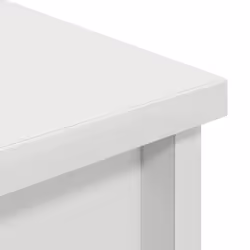 vidaXL Highboard Black Oak 37.5x35x180 cm Engineered Wood cabinet side cabinet - white, 37.5 cm - Additional view 8